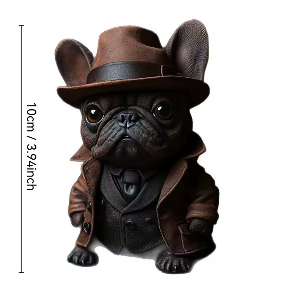 Gentleman Bulldog Statue
