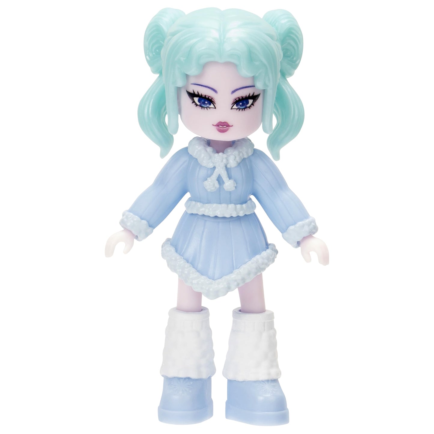 Royale High Ice Fairy 3-inch Doll - 9 Fashion Accessories + Virtual Item Code (Series 2) | Ages 5+
