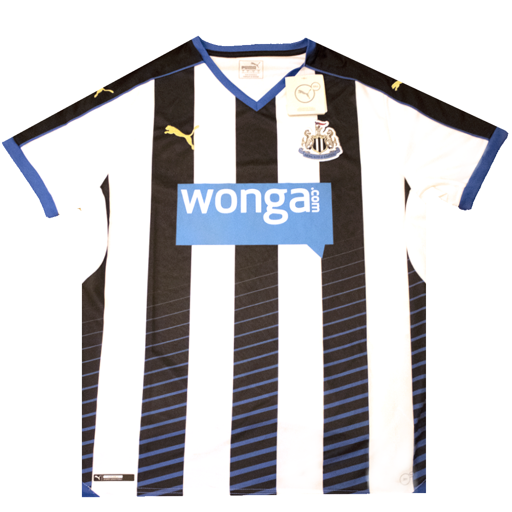 Newcastle United 2015-2016 Home Shirt (BNWT) M
