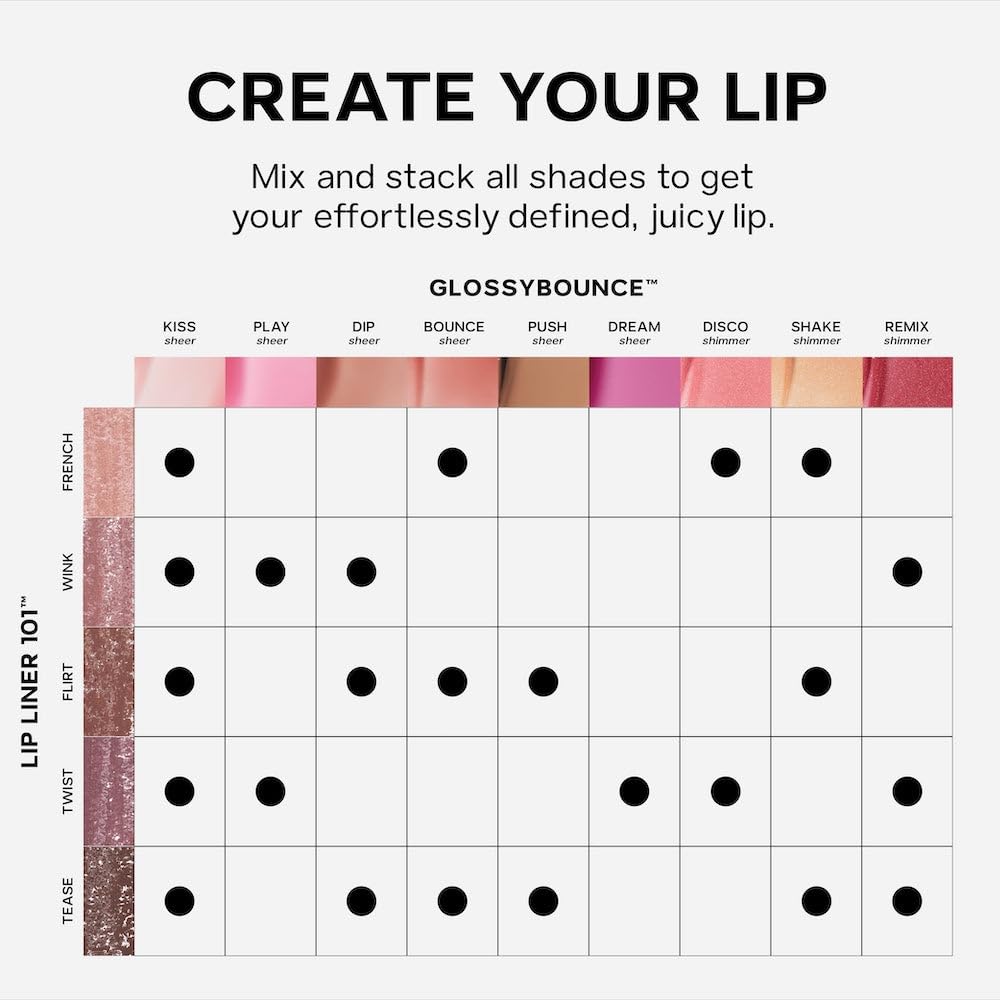 Saie Lip Liner 101 – Creamy Soft Matte Lip Pencil with Shea Butter & Jojoba Oil