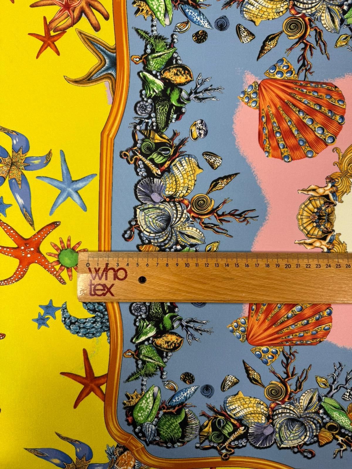 Sea Shells Starfish Fabric by Metre
