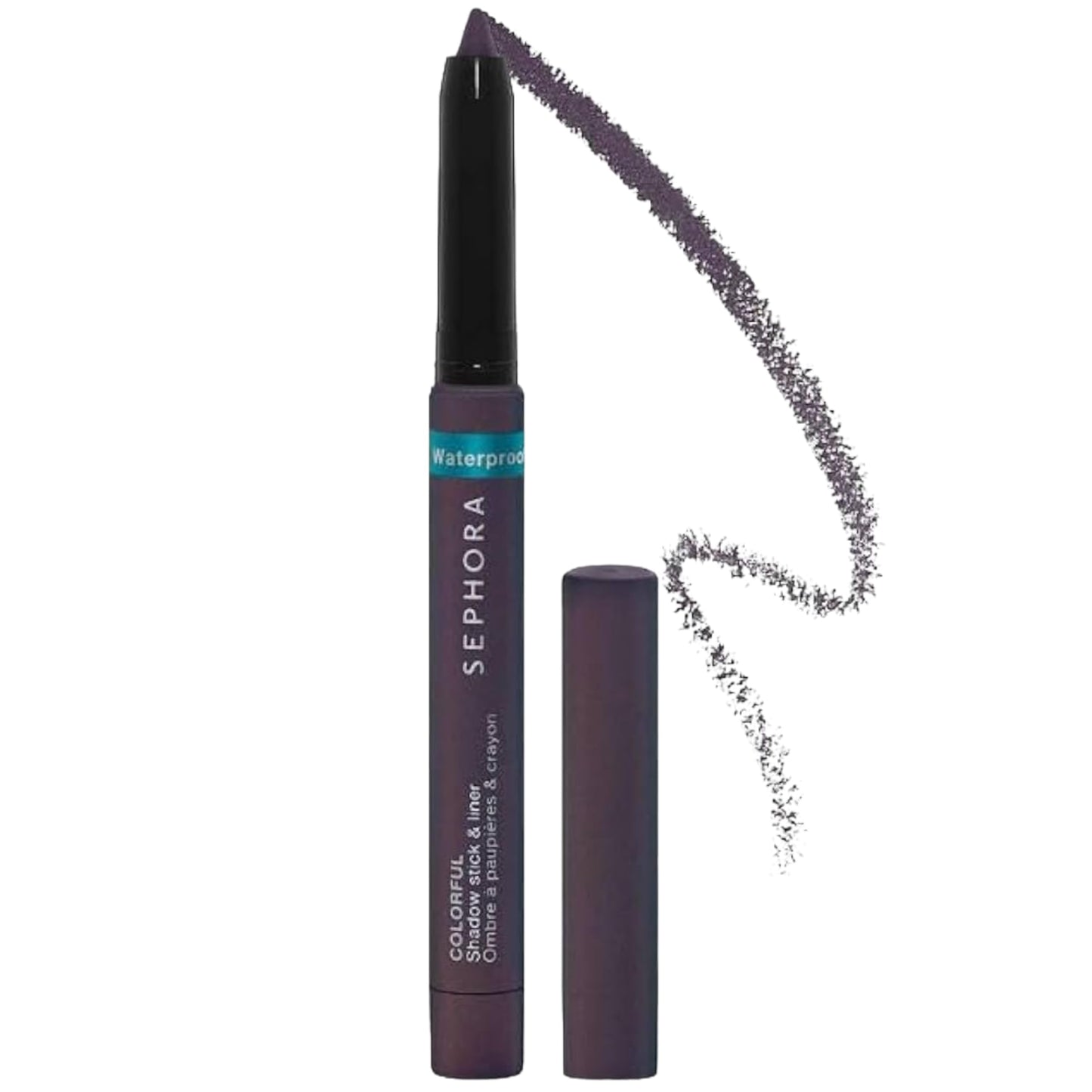SEPHORA Colorful Waterproof Eyeshadow & Eyeliner Multi-Stick – Eggplant Matte | 12-Hour Wear