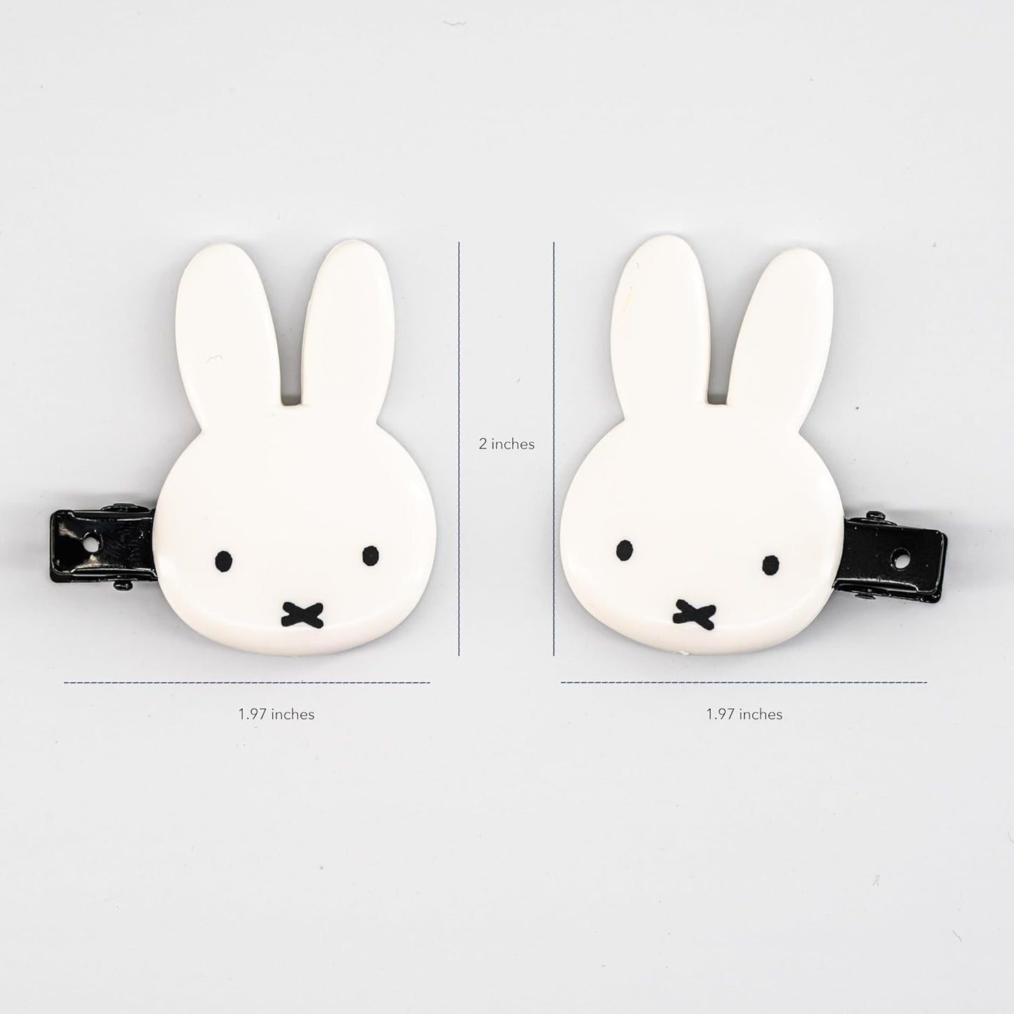 SHOBIDO Miffy Die-Cut Bangs Clip – Playful Fringe Hair Accessory