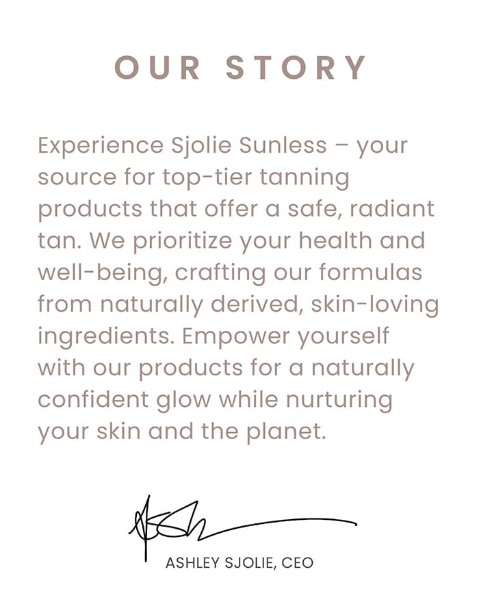 SJOLIE Spray Tan Solution No. 12 – Dark Hydrating Tanning Spray | All-Natural Sunless Tanner 8oz