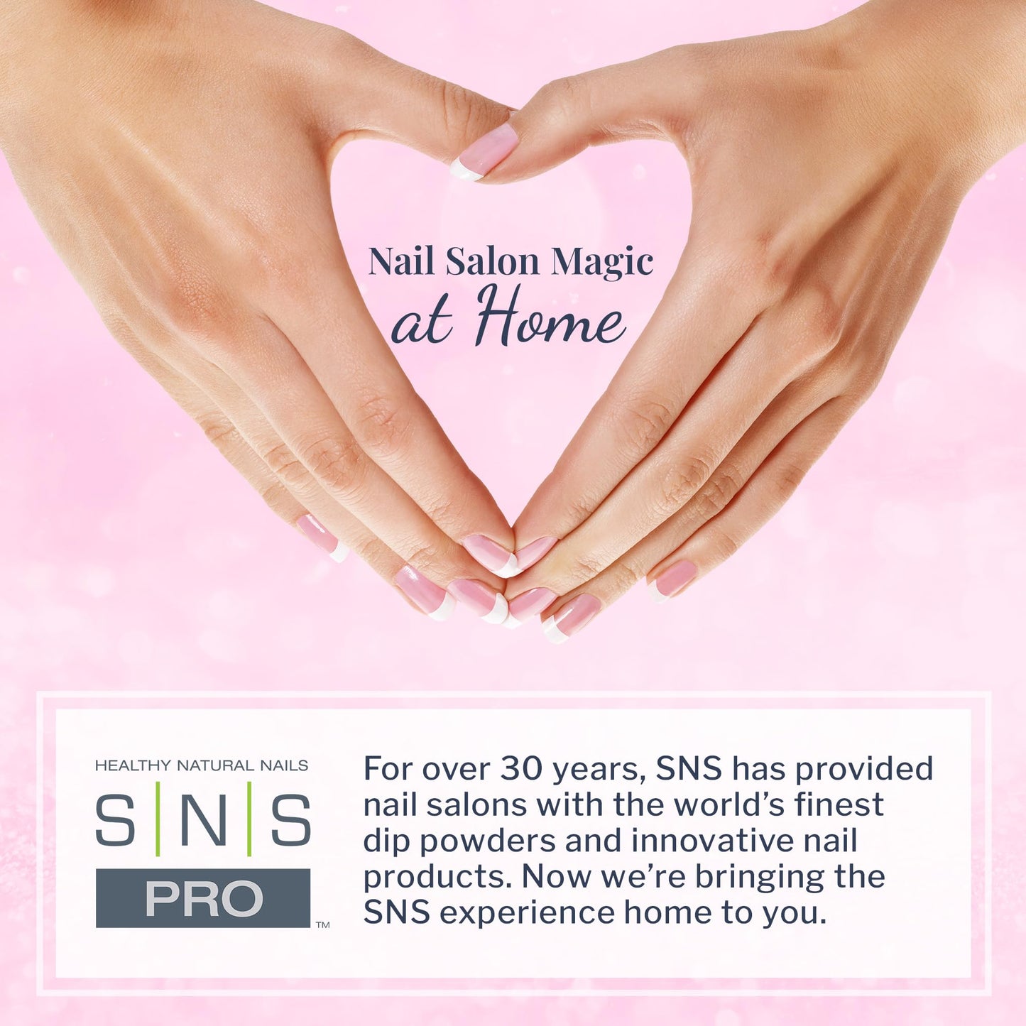 SNS Nail Dip Powder Natural Set — Long-Lasting Nude Dip Powder (4 oz) | Low Odor & No UV Lamp