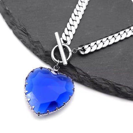 Spicy Love Heart Choker Necklace