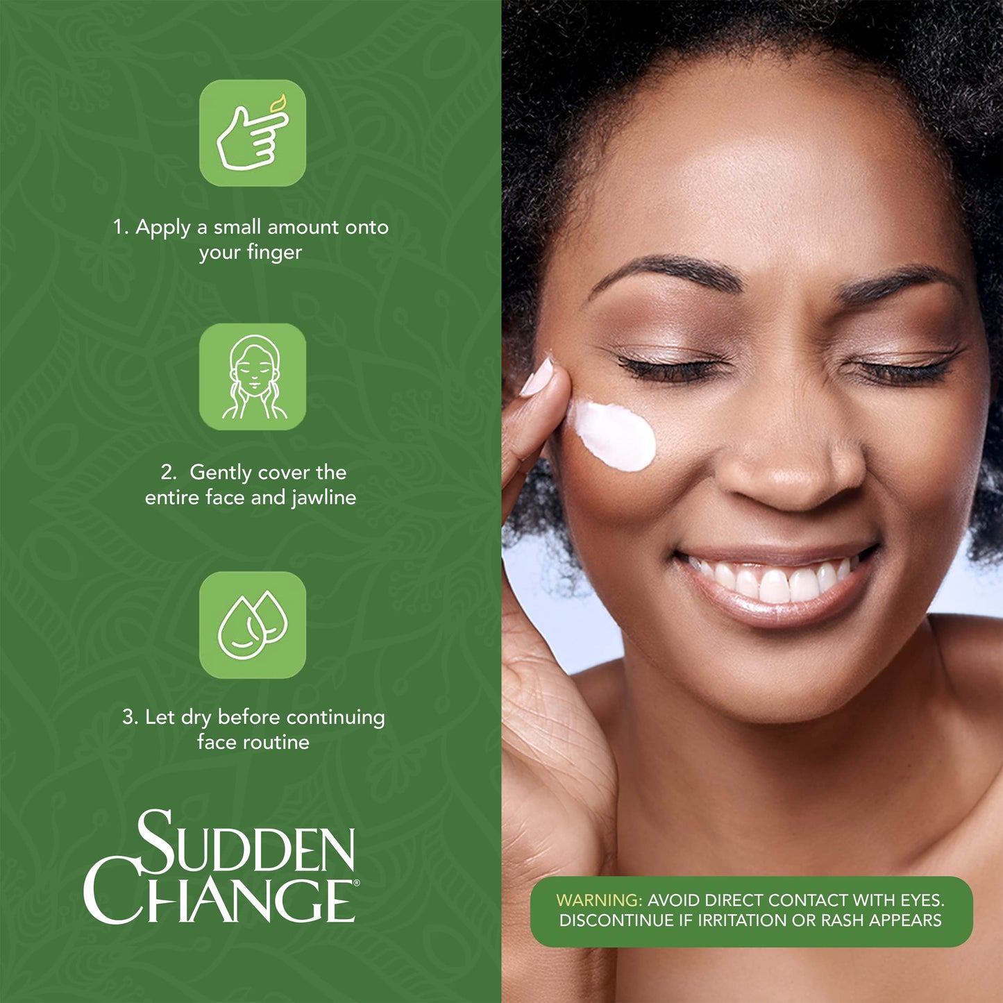 Sudden Change Intensive Wrinkle Repair & Anti-Aging Facial Cream – 0.5oz