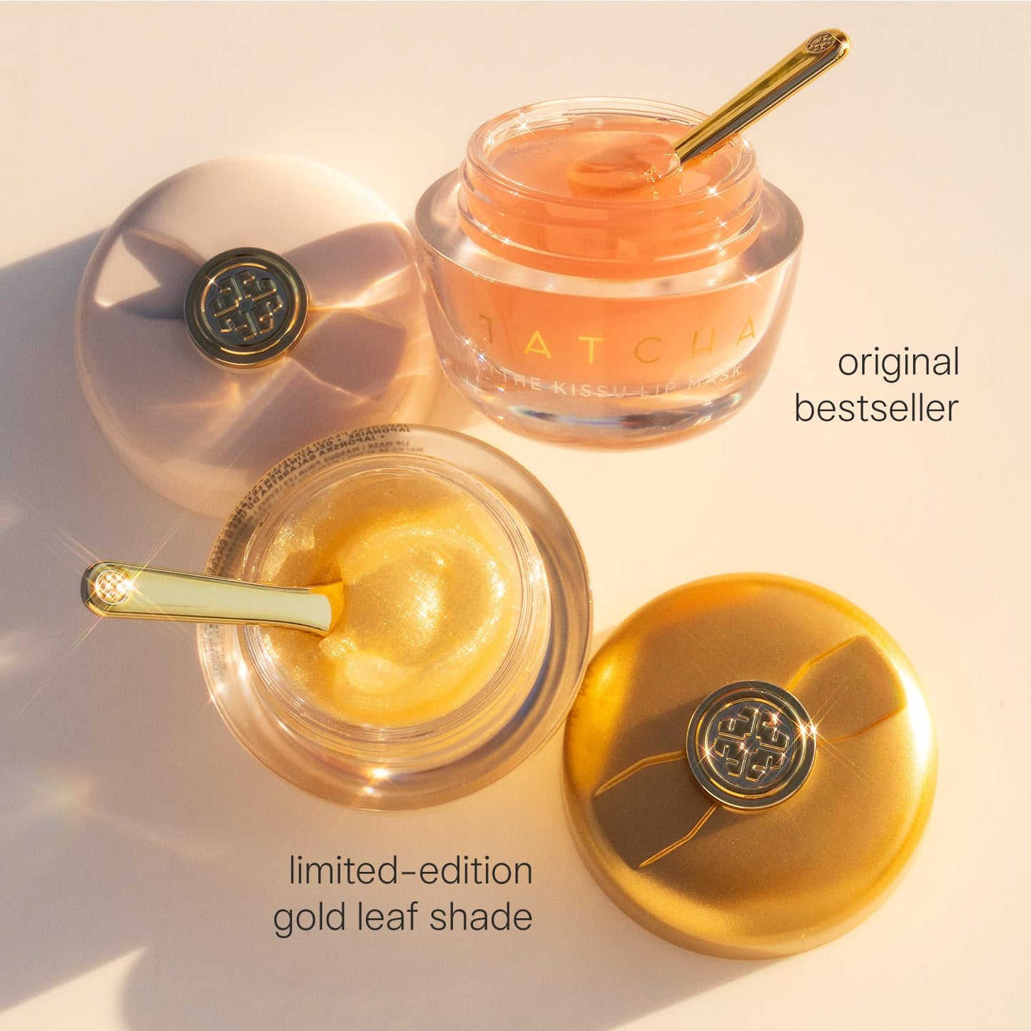 TATCHA Kissu Gold Leaf Lip Mask | Limited-Edition Restorative Shimmer