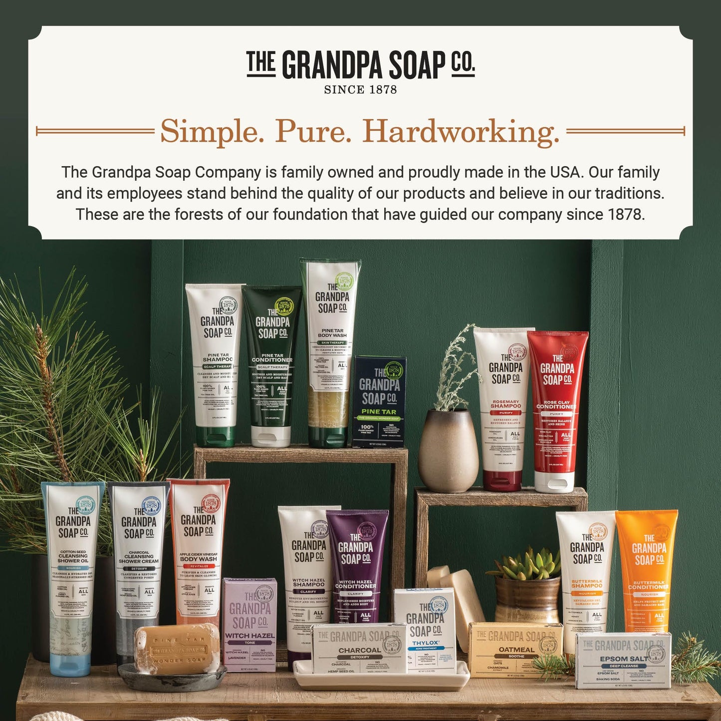 The Grandpa Soap Co. Thylox Acne Treatment Bar Soap – 3% Natural Sulfur, 2-Pack