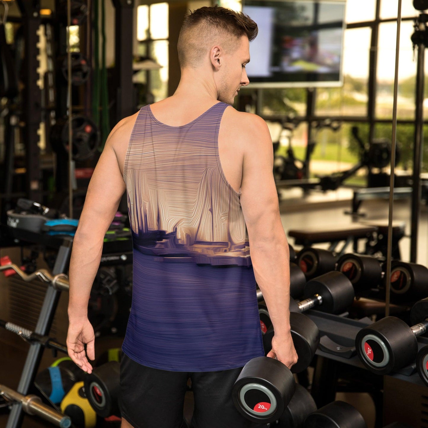 The Sleeping Yachts (at Sunset) - Mens Tank Top