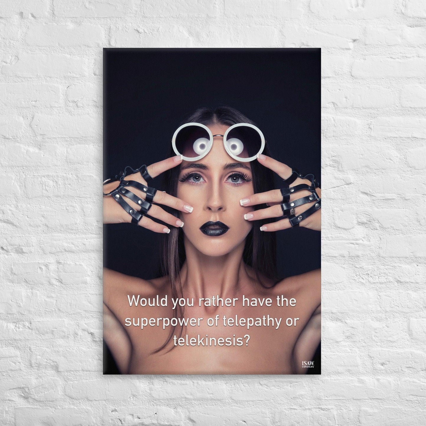Telepathy or Telekinesis - Canvas Print