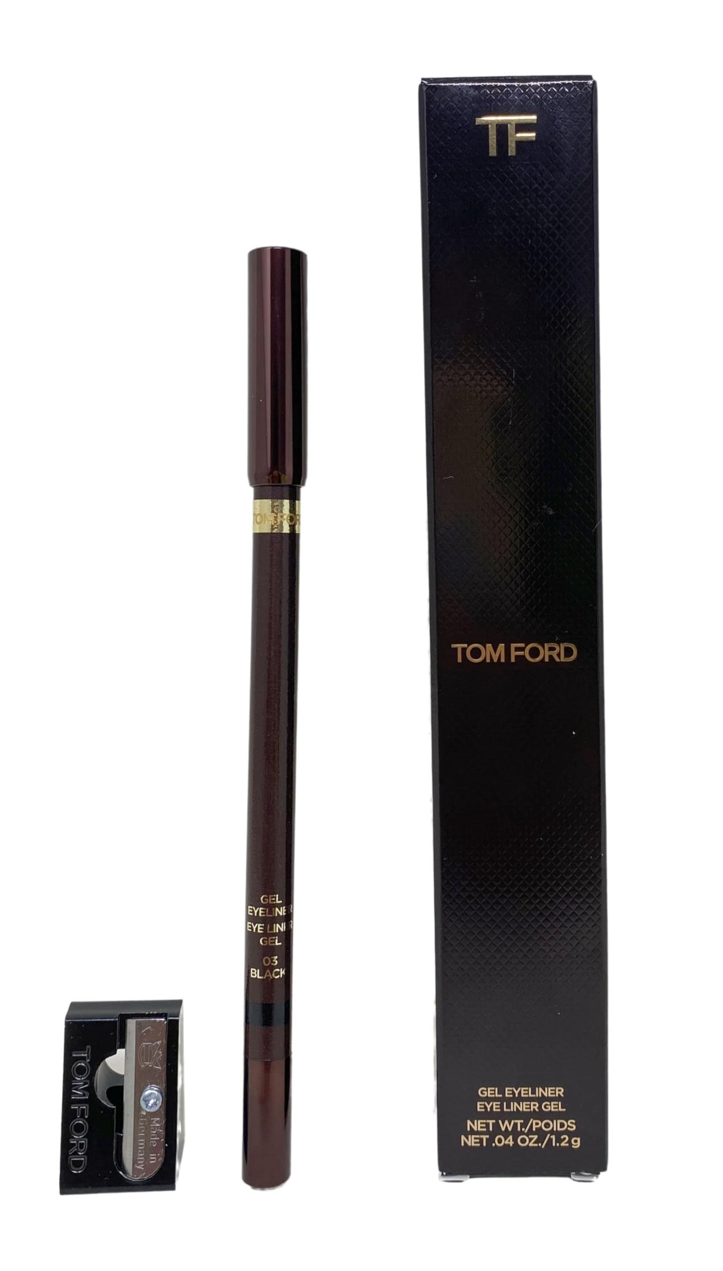Tom Ford Gel Eyeliner 03 Black – Creamy, Blendable Gel Eyeliner (0.04 oz / 1.2 g)