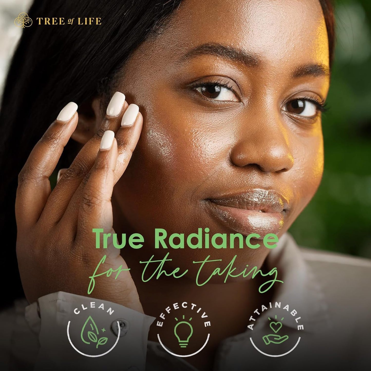 Tree of Life Beauty Niacinamide Serum 5% - Hydrating Face Oil with Hyaluronic Acid & Aloe, 2 Fl Oz