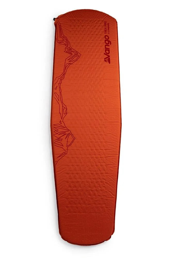 Vango Trek Pro 3 Standard Camping Mat 2025 Model - Harrisa Red