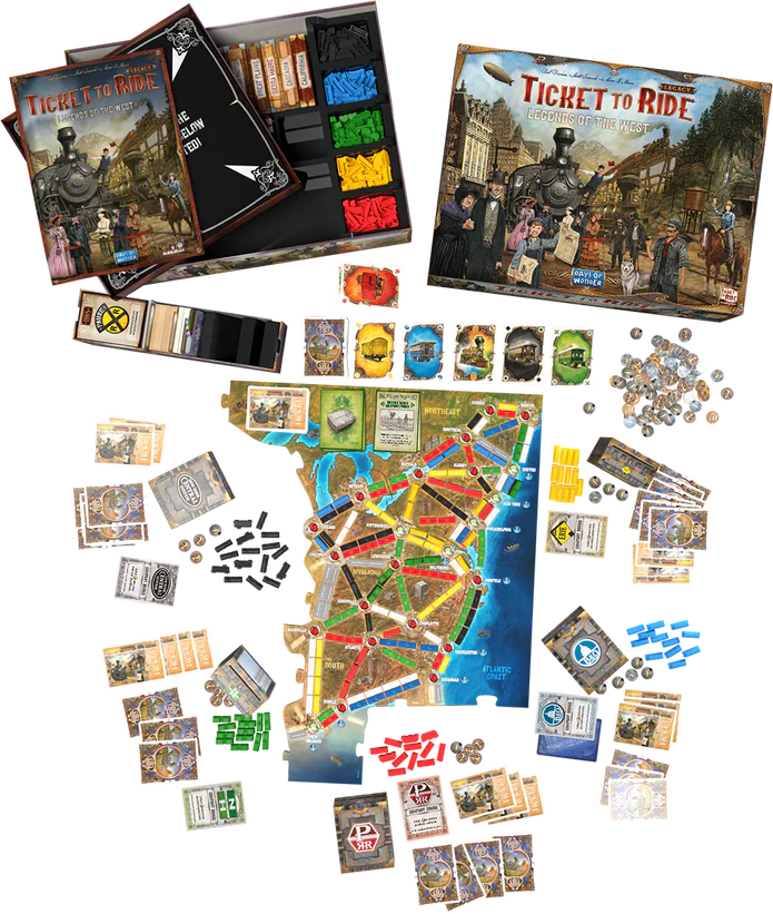 Ticket to Ride Legacy: Legends of the West