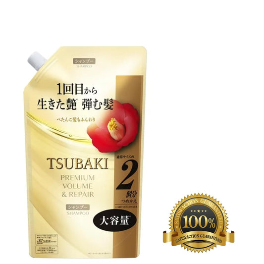 TUBAKI Premium Volume & Repair Hair Wash Refill – 20.28 fl oz (2024 Renewal Package)