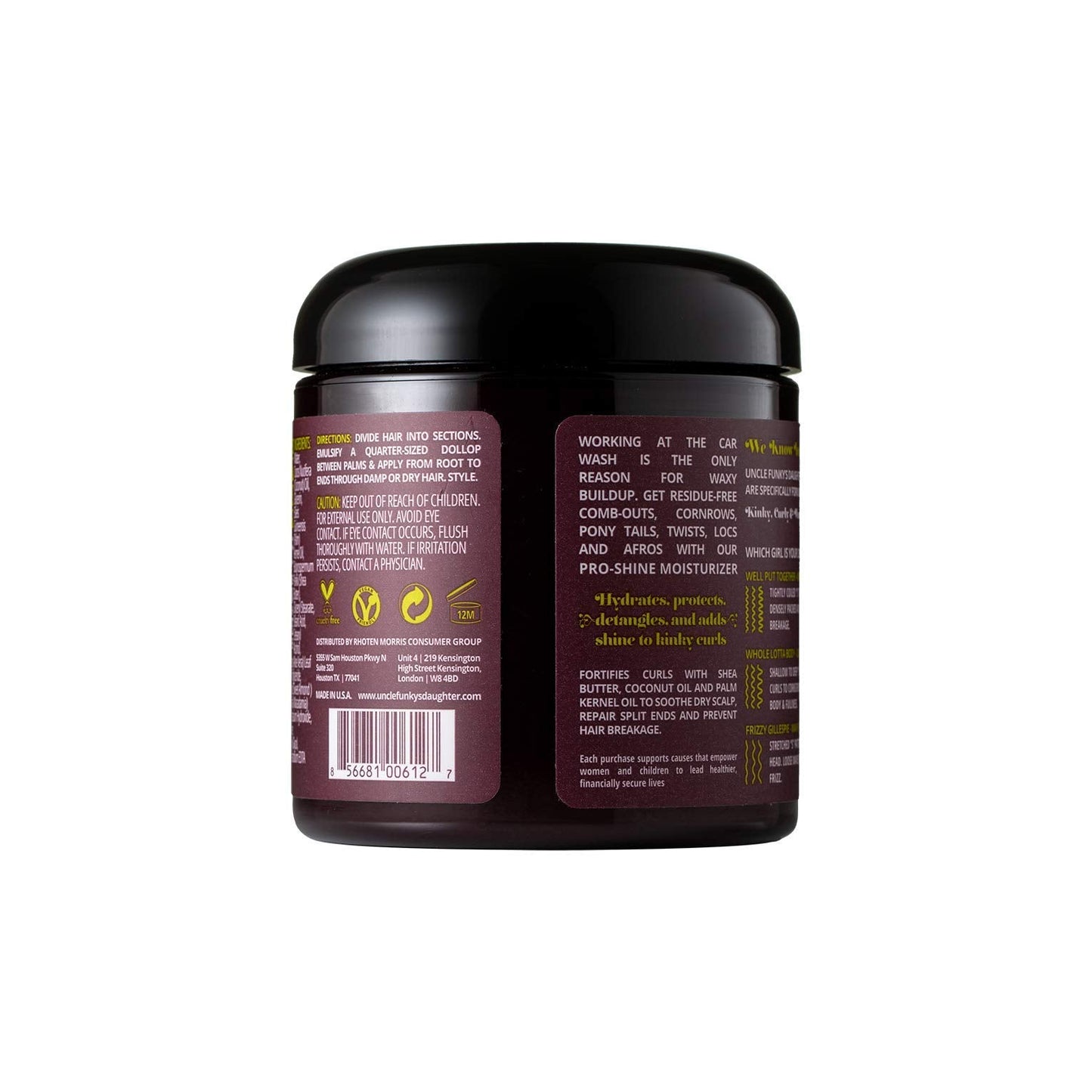 Uncle Funky's Daughter Extra Butter Curl Forming Creme – 8 oz