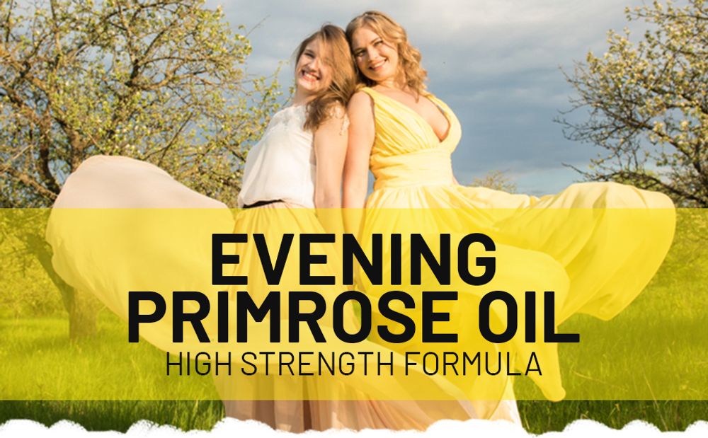 Vegan Evening Primrose Oil 2000mg with Vitamin E & B6 β 60 Vegan Softgels| Pure Cold Pressed I 180mg GLA per Capsule I Women's Health I Premium Quality I by Prowise Healthcare