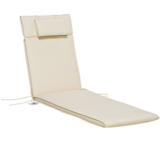 Premium Oversized Sun Lounger Chair Cushion - Extra thick, soft, and durable - Perfect for indoor and outdoor use