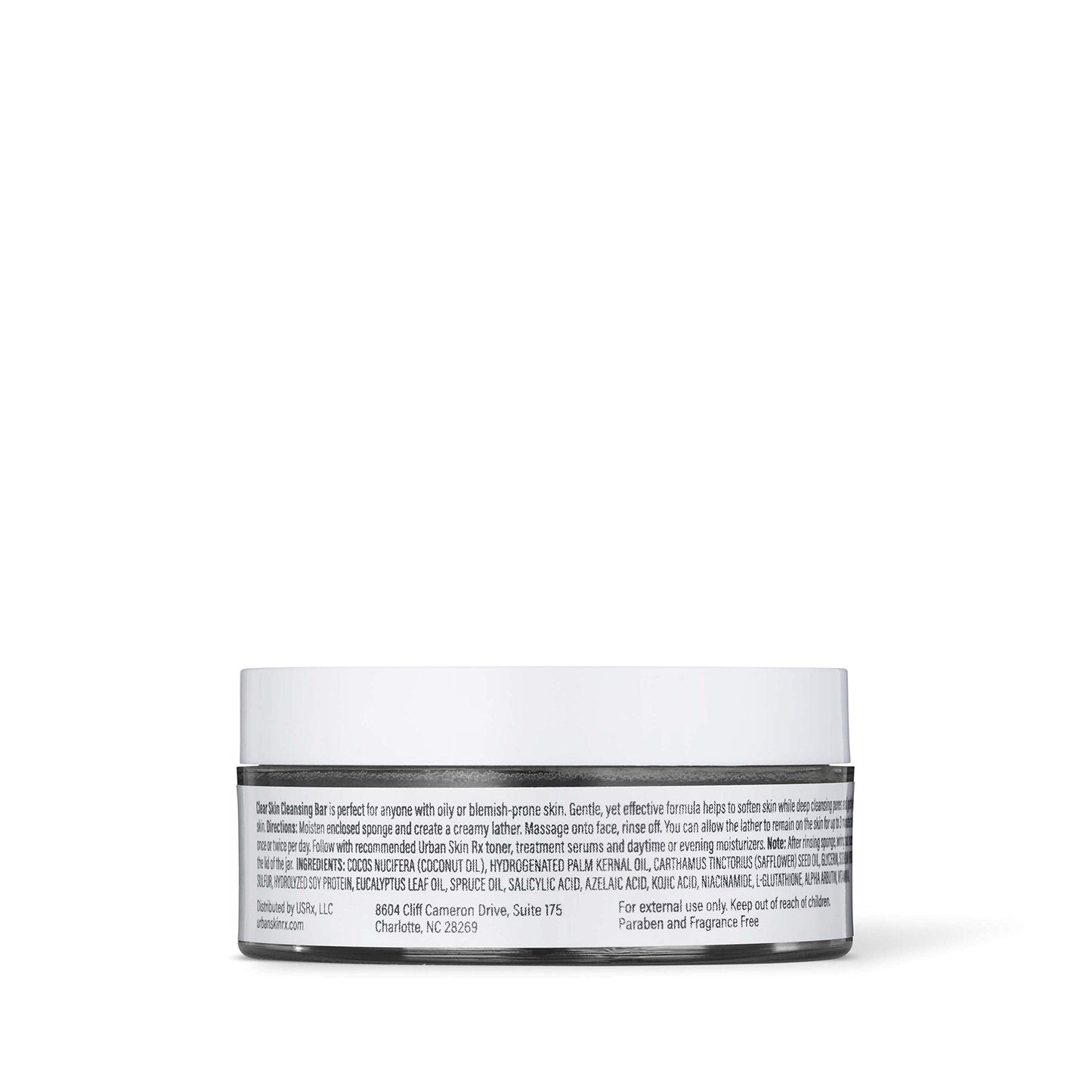 Urban Skin Rx Clear Skin 3-in-1 Daily Treatment Cleansing Bar – Exfoliator, Mask & Clarifier (2.0 oz)