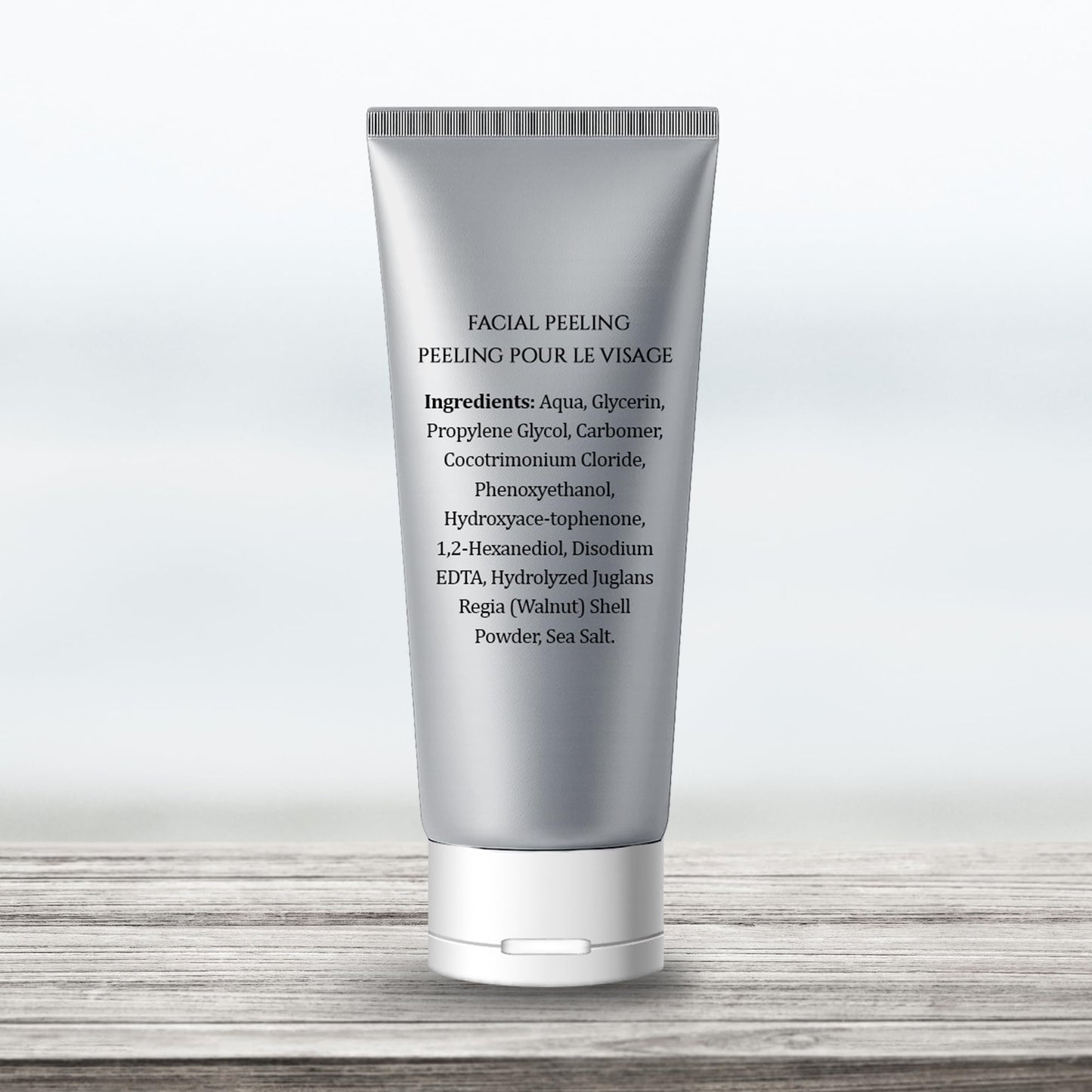 Vivo Per Lei Facial Peeling Gel – Gentle, Non-Abrasive Exfoliator for Sensitive, Dry & Mature Skin (4 x 4.05 oz)