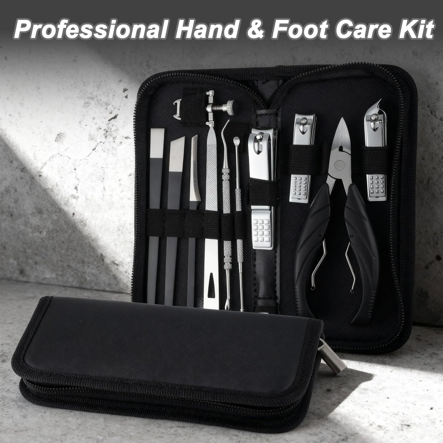 VOCOSTE 13-Piece Ingrown Toenail Care Kit | Pro-Grade Home Pedicure
