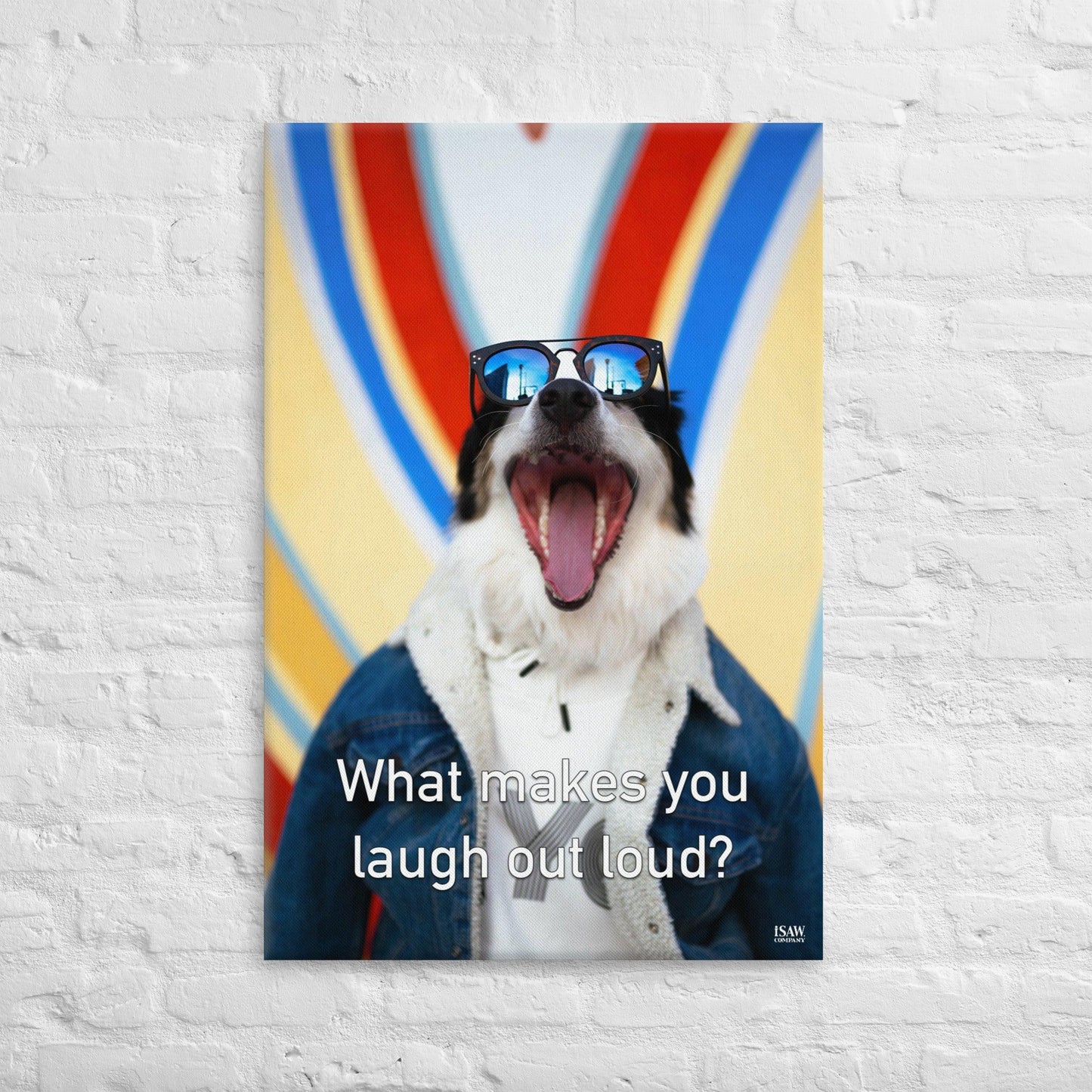 What Makes You Laugh Out Loud - Canvas Print