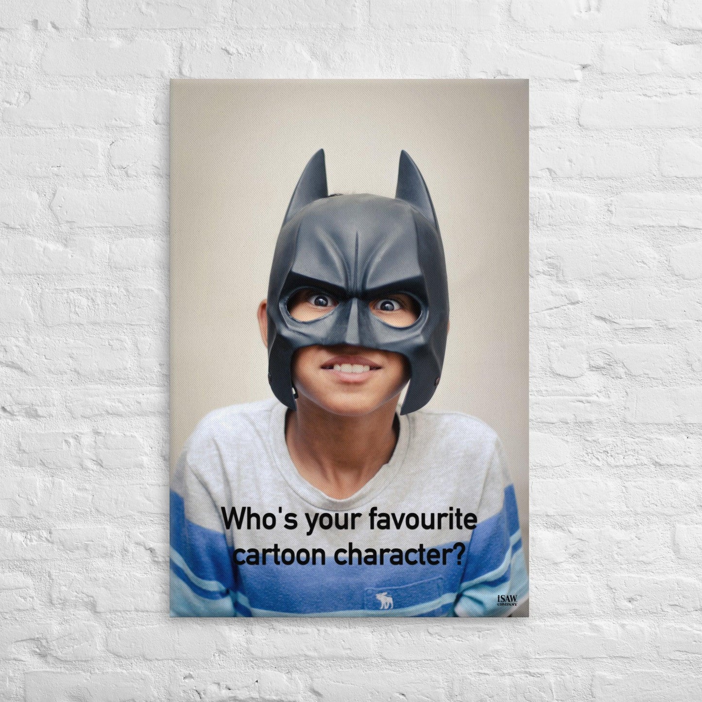 Who's Your Favourite Cartoon Character - Canvas Print