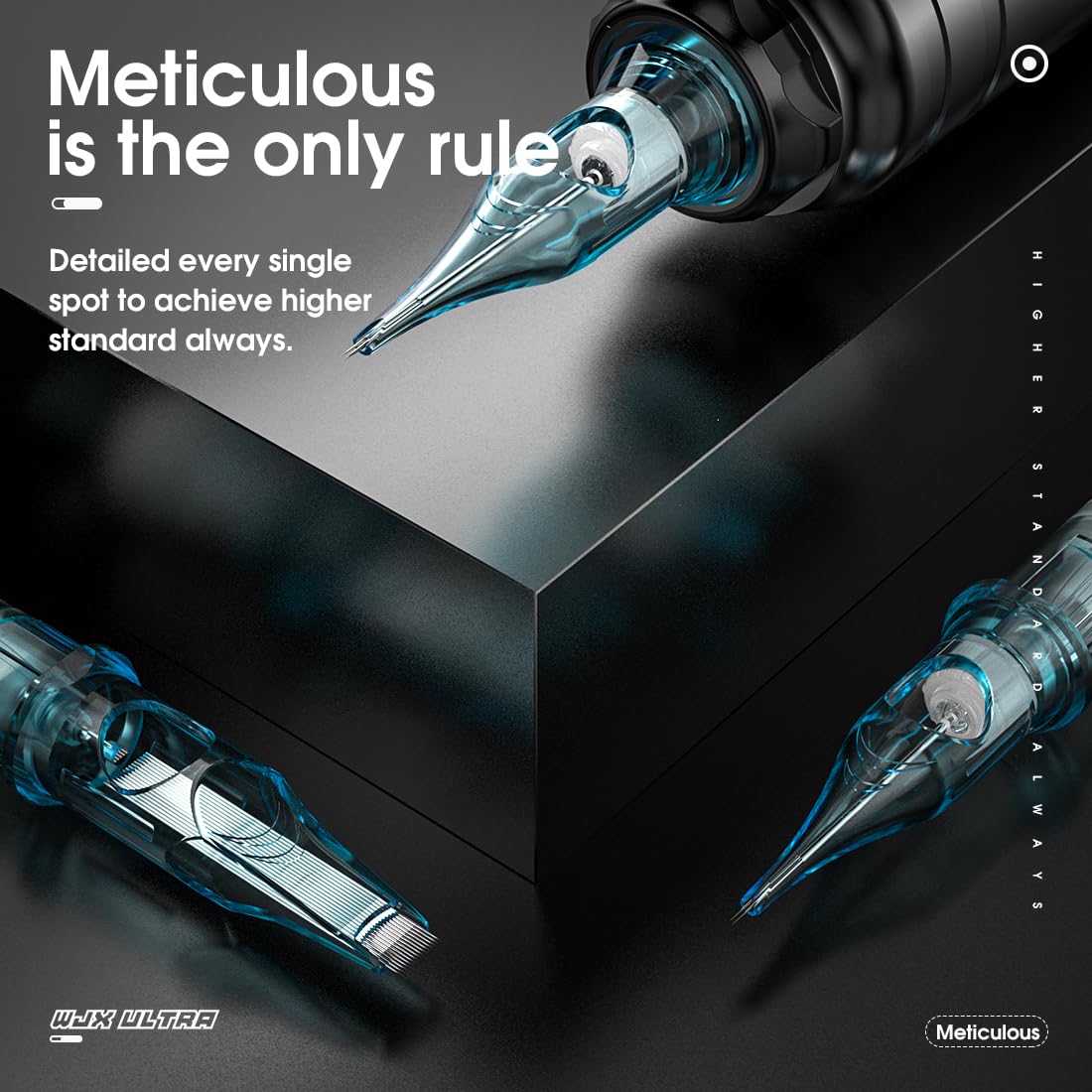 WJX Wjx Ultra 1209M Tattoo Cartridge Needles | 20Pcs Disposable Magnum Size for Rotary & Pen Machines