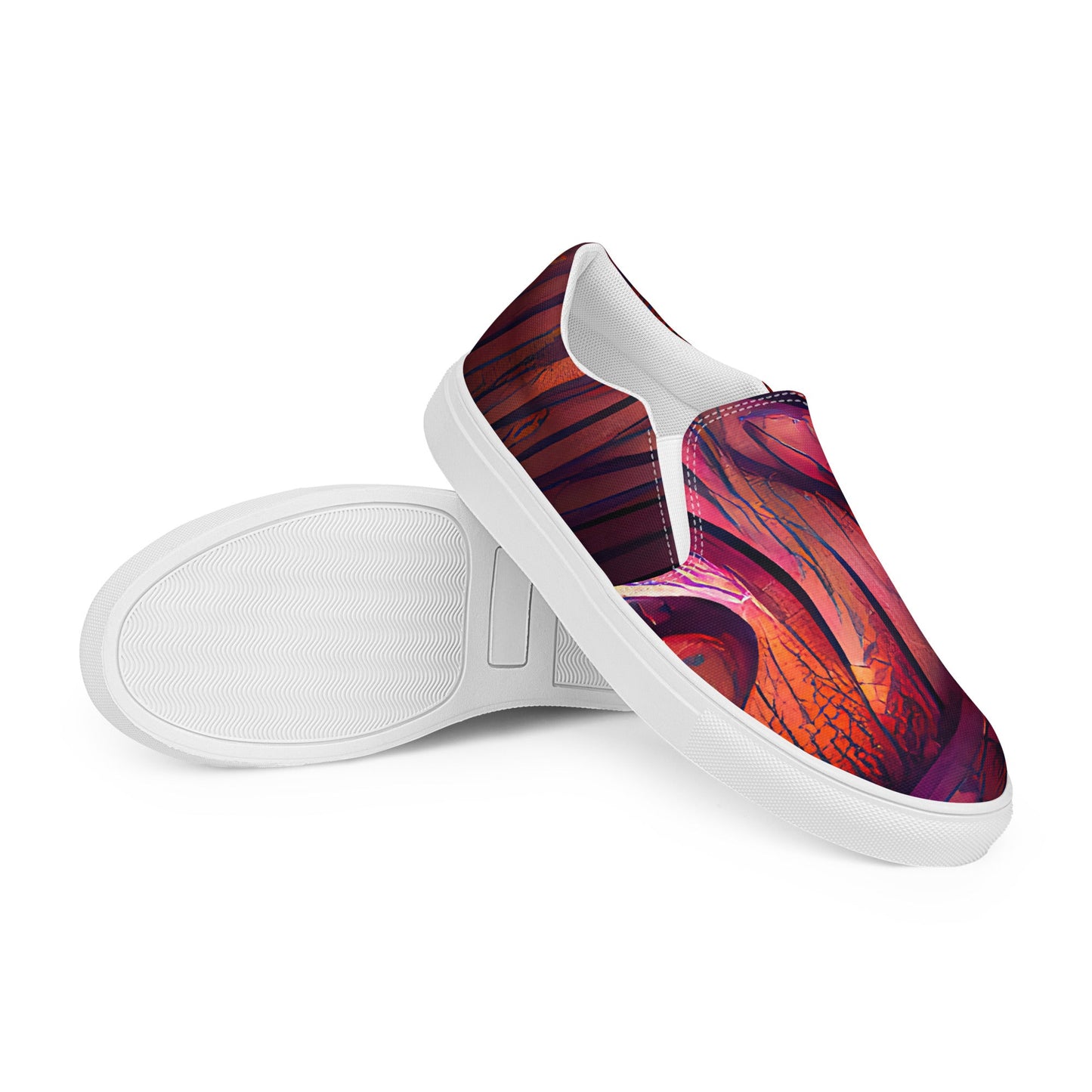 Hardwood - Womens Slip-On Canvas Shoes