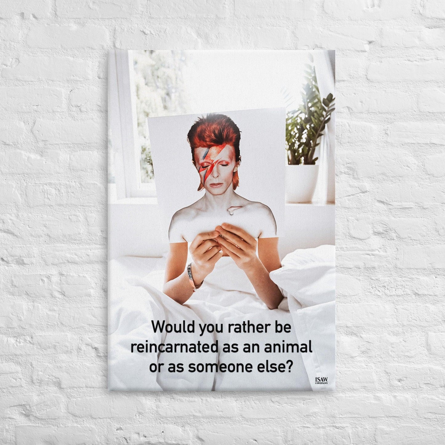 Reincarnated As An Animal or As Someone Else - Canvas Print