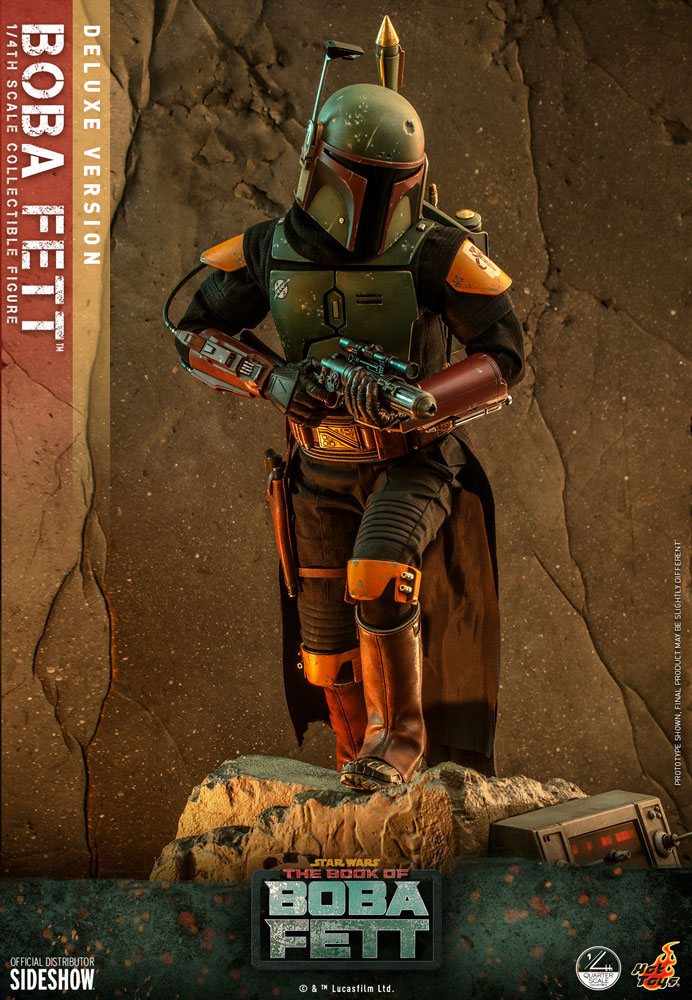 Hot Toys - Star Wars: The Book of Boba Fett Action Figure 1/4 Boba Fett (Deluxe Version) 45cm