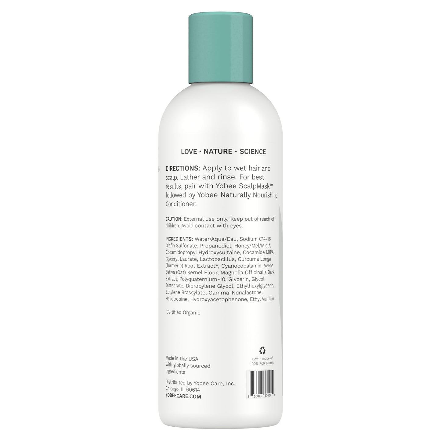 Yobee Rebalancing Shampoo – Probiotic, Sulfate-Free Scalp Care for Dandruff & Itch