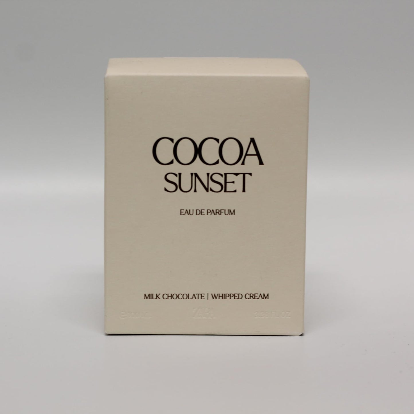Zara Cocoa Sunset EDP for Women – Rich Chocolate & Vanilla, 100 ml