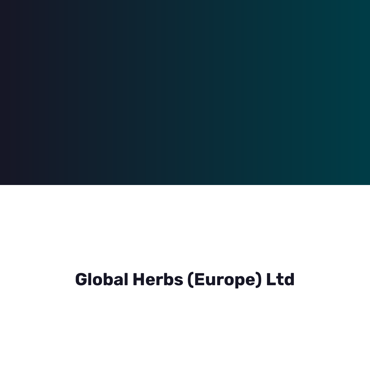 Global Herbs (Europe) Ltd