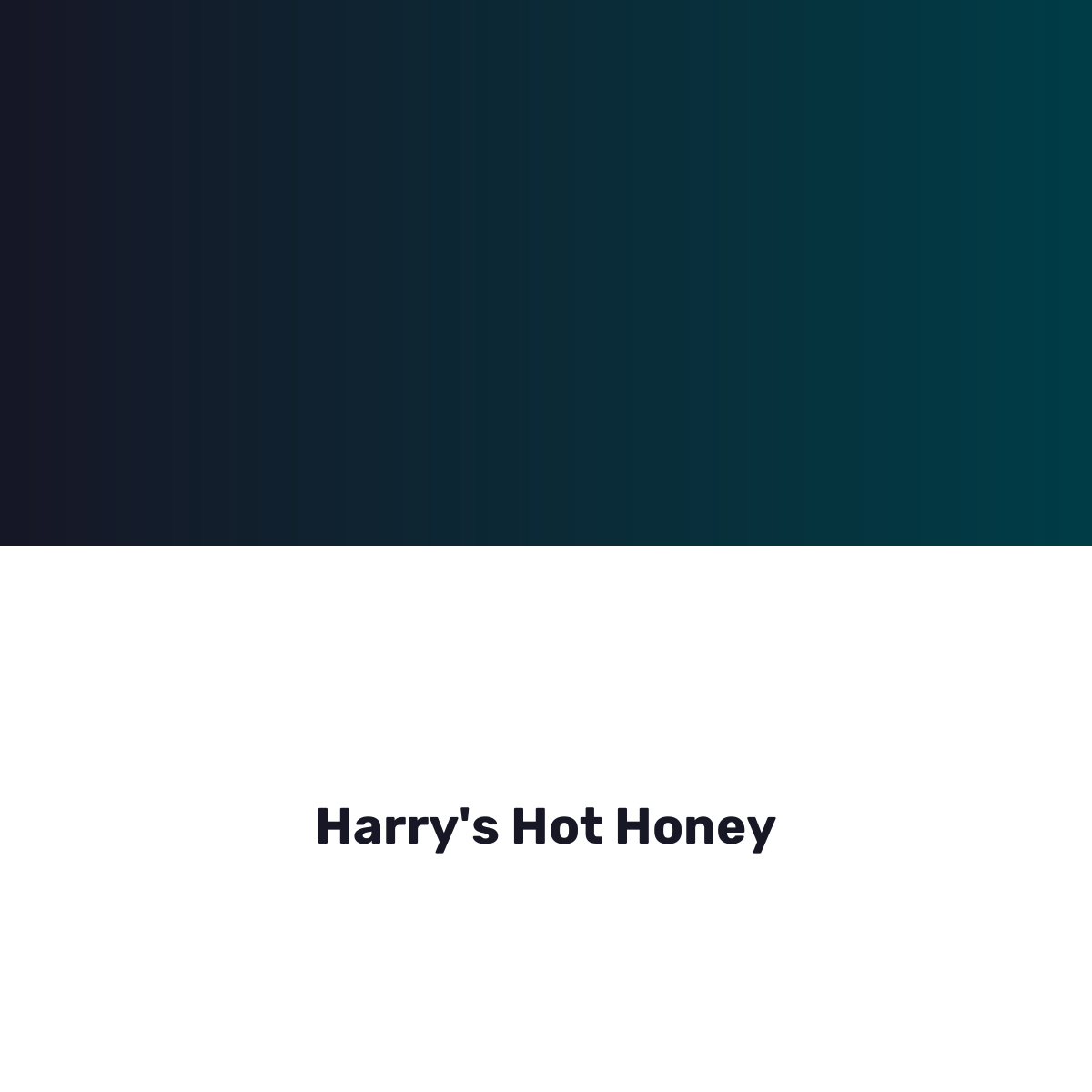 Harry's Hot Honey