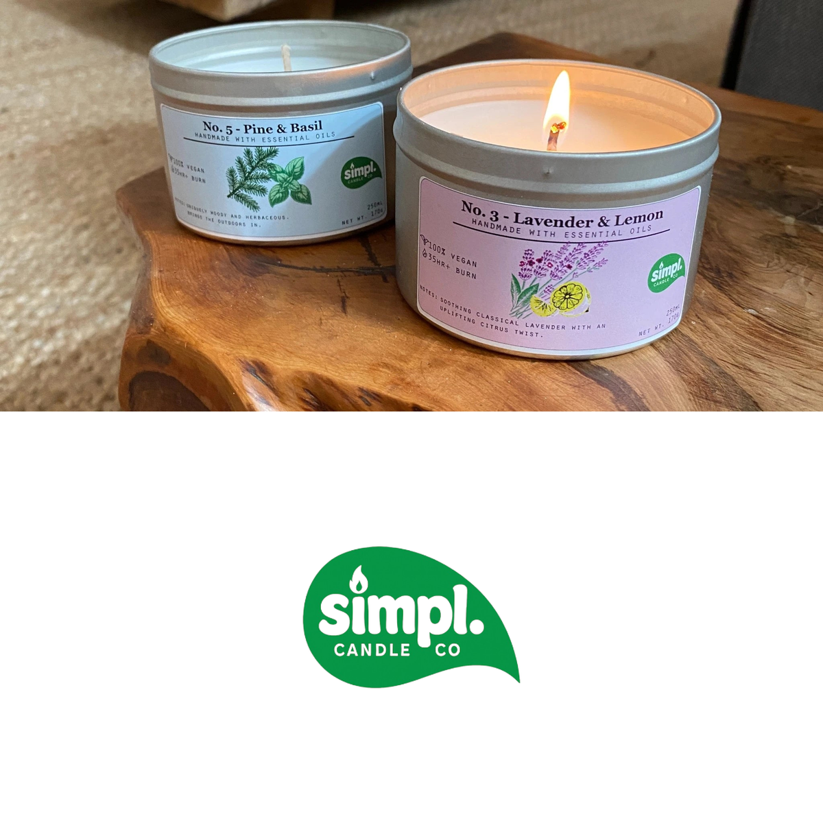 Simpl Candle | Handmade