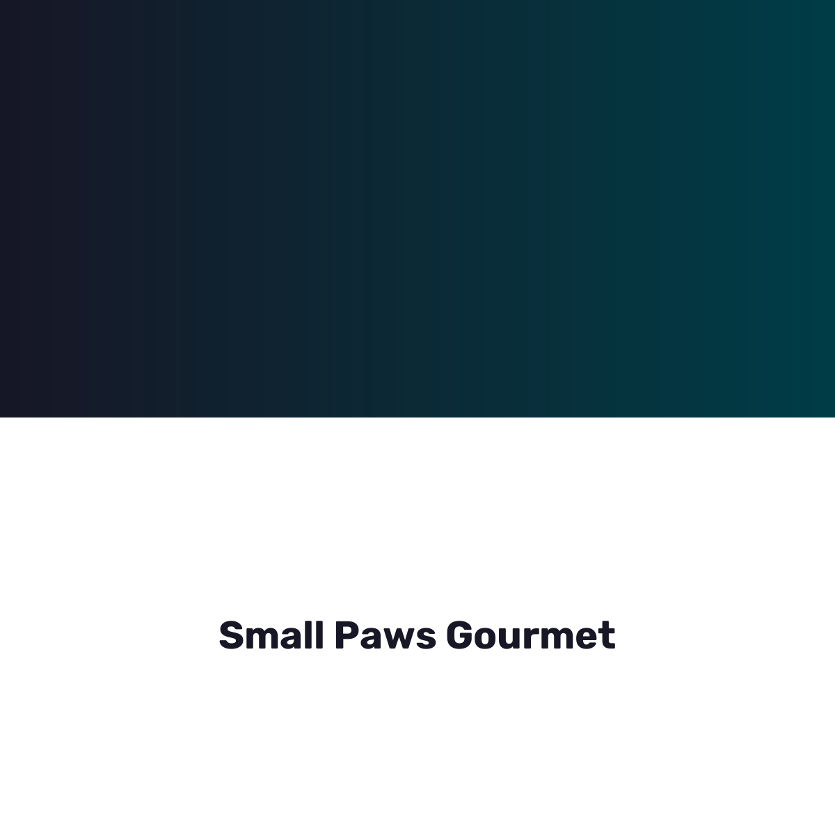 Small Paws Gourmet