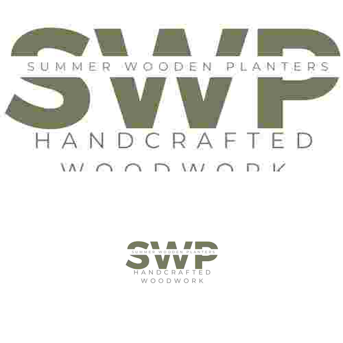 Summer Wooden Planters