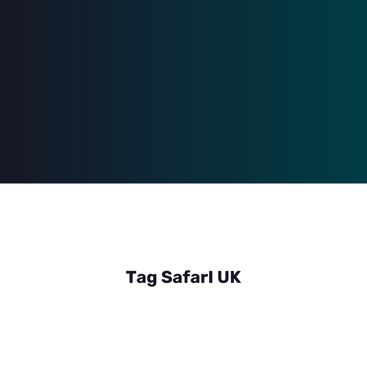 Tag SafarI UK