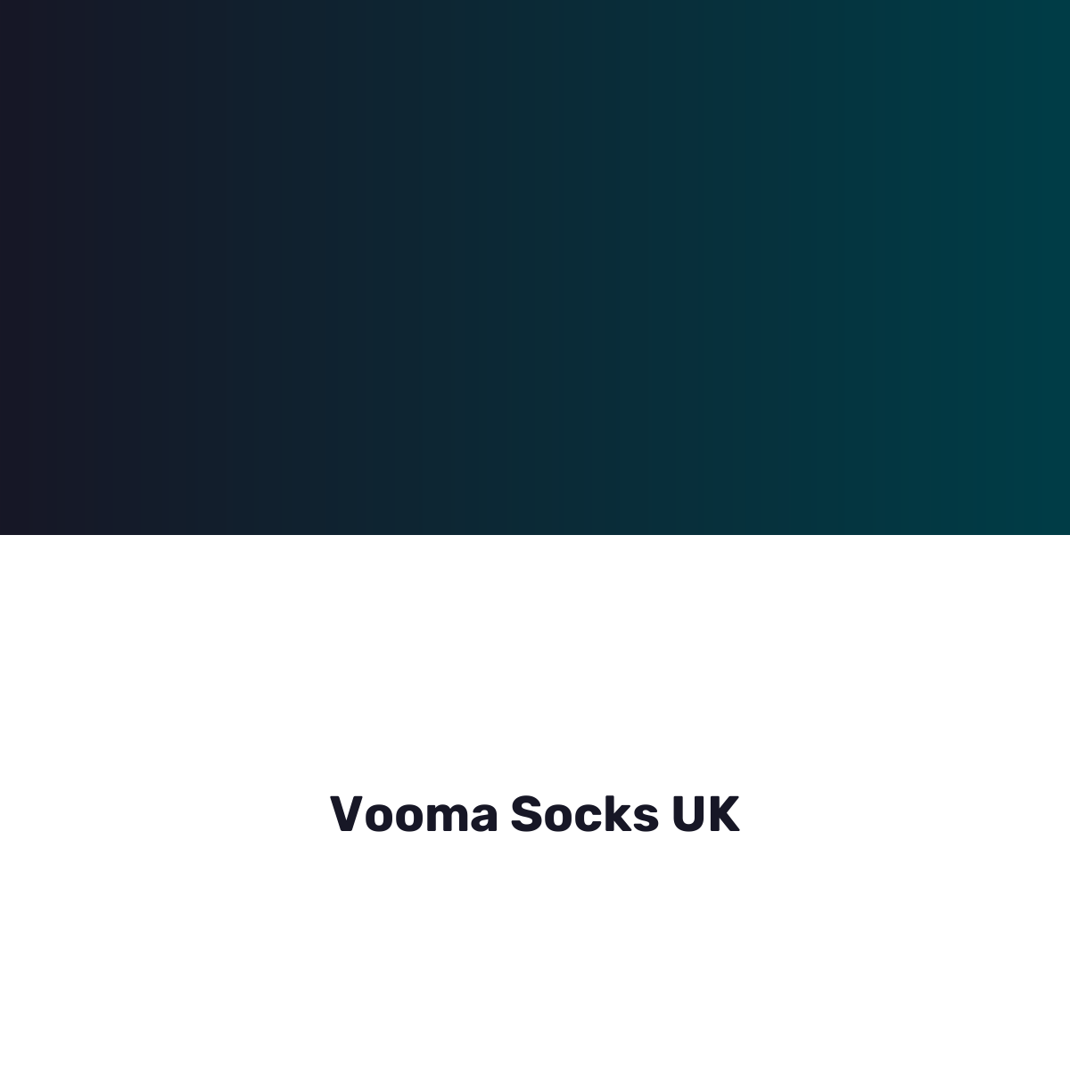 Vooma Socks UK