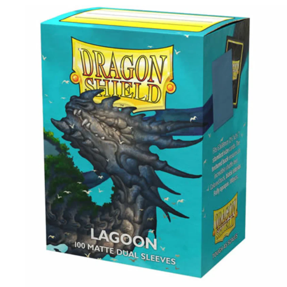 Dragon Shield - Matte Dual Standard Size Sleeves 100pk - Lagoon