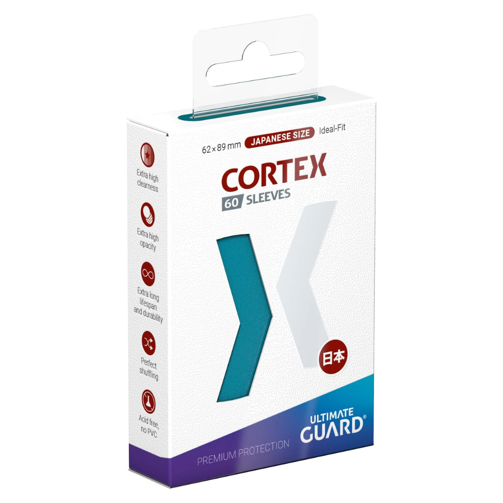 Ultimate Guard Cortex Sleeves Japanese Size (60) - Petrol