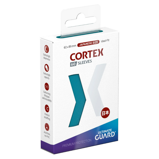 Ultimate Guard Cortex Sleeves Japanese Size (60) - Petrol