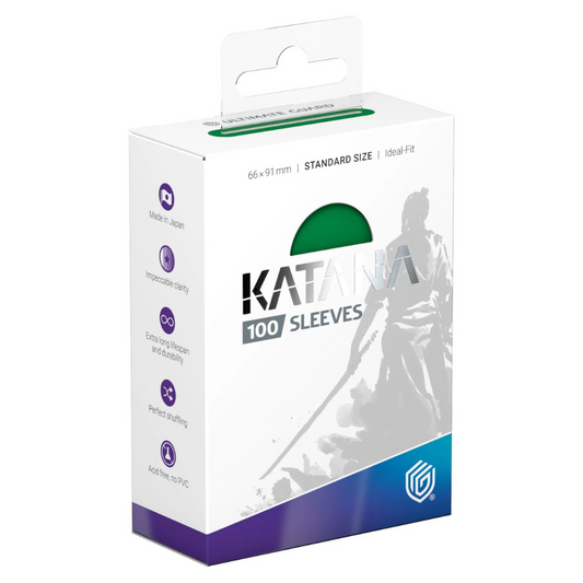 Ultimate Guard Katana Sleeves Standard Size (100) - Jade Garden