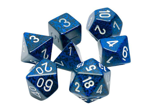 Chessex - Speckled Polyhedral 7 Dice Set - Stealth