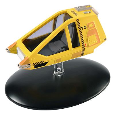 #12 Spacedock Workbee Shuttlecraft Model Diecast Ship (Eaglemoss / Star Trek)
