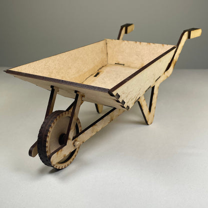 Wheelbarrow Planter - Flatpack Model Kit