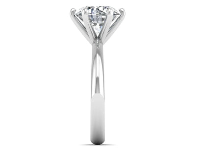 2ct Classic Solitaire Diamond Ring