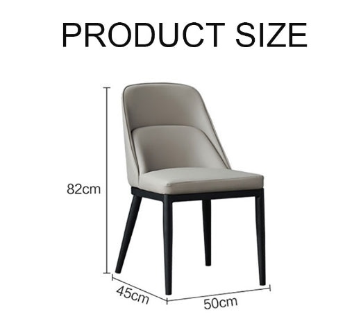 A Set of 2 Thelma Dining Chairs, Italian Design